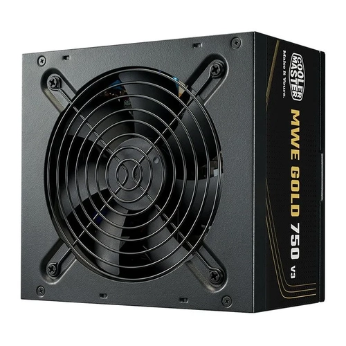 Fonte 750w Cooler Master Mwe Gold 750 V3 Atx 3.1 80 Plus Gold - MPE-7506-ACAG-BBR