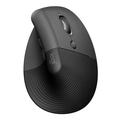 Mouse Logitech Lift Preto Sem Fio Ergonômico - 910-006466