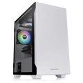 Gabinete Gamer Thermaltake S100 Tg Snow, Lateral de Vidro, Micro case, 1x Fan, Branco - CA-1Q9-00S6WN-00#