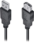 Cabo Usb a Macho 2.0 x Usb a Femea 1.8m (10 Unidades) - Uamaf-18