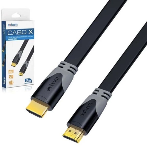 Cabo Hdmi Gold 3m 2.0 4k Mod. Cbx-h30sm