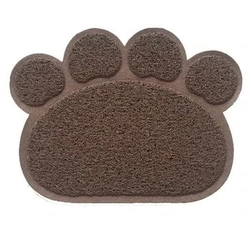 Tapete de Vinil Arranhador Patinha para Cães e Gatos 46x60cm