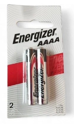 Baterias AAAA Energizer 1,5V c/2unid. Alcalina