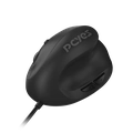MOUSE USB PCYES ERGONOMICO REST 2400DPI MRSC01 - 332486