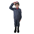 Farda Infantil dos Bombeiros (Cinza)