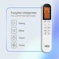 Ar-Condicionado Split HQ Hi Wall 9.000 BTU/h Frio Monofásico Branco 220V