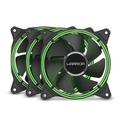 Kit 3 Cooler Harb 120mm Verde Warrior - GA195