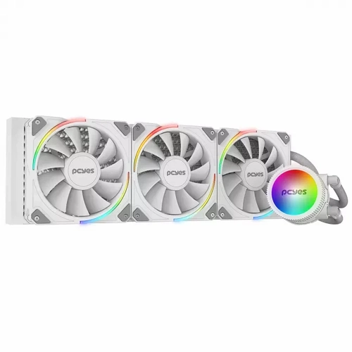 Water Cooler Pcyes Sangue FRIO 3 ARGB WHITE GHOST 360MM - TDP 350W - ARGBSF3360WGBR