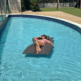 Tapete Flutuante em Tricô Náutico Maldivas