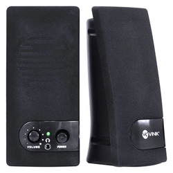 Caixa de Som 2.0 Usb 6w Rms One Preta - Vs-202