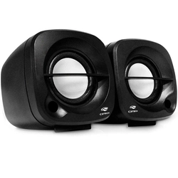 Caixa de Som C3 Tech 2.0 Portátil 3W RMS Preta - SP-303BK