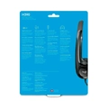 Headset Logitech H390 USB 2.0 em Couro com Controle de Volume - Pret