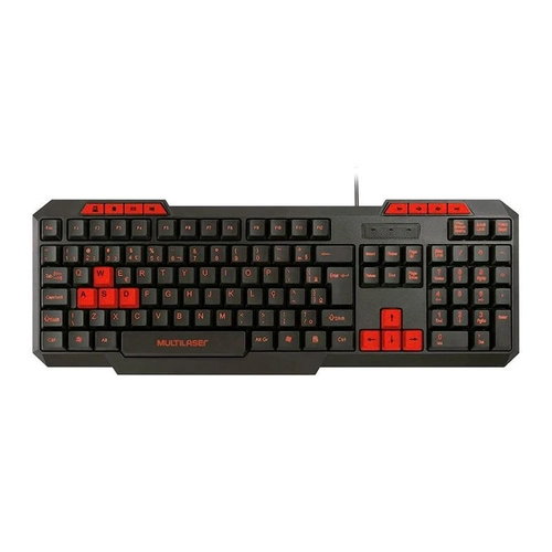 Teclado Multilaser Gamer Slim - TC242