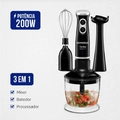 Mixer Mondial Turbo 3 Em 1 350w M-14 - 77058-02