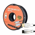 Cabo Hdmi 8k 100m Hdr 2.1 Fibra Optica Ativa (bobina) - Preto Ref. Fb-8k12