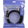Cabo Hdmi 2.0 4k 90º 2.5m Preto 4k90-025 Fortrek