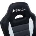Cadeira Gamer Silver Preta Com Branco Bch-04wgybk Bluecase