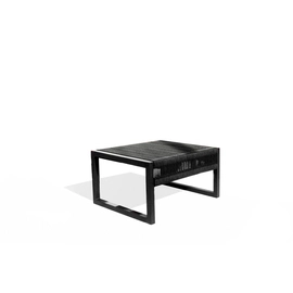 Mesa de Centro em Corda Sintética e  Alumínio Kiev