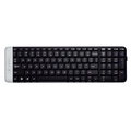 Teclado Logitech Compacto Sem Fio K230 Preto