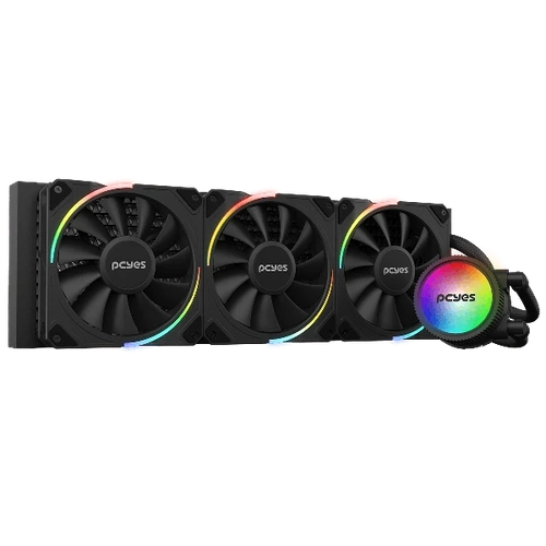 Water Cooler Sangue Frio 3 Argb Black Vulcan 360Mm - Tdp 350W - Argbsf3360Br