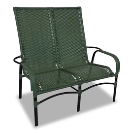 Namoradeira Sofá 2 Lugares Fibra Sintética e Alumínio Epóxi Ilhéus