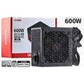 Fonte 600W Pcyes Spark 600w - Pfc Ativo - Cabos Flat - Pxsp600wpt