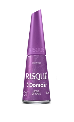 Esmalte Risqué Doritos Roxo de Fome