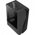 Gabinete Gamer Aerocool Wave Preto Lateral Vidro