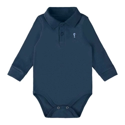 Body Polo em Suedine Onda Marinha - Masculina