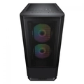 Gabinete Gamer Cougar MX430 Mesh RGB, Mid Tower, Vidro Temperado, ATX, Black, Sem Fonte, Com 3 Fans ARGB - 3851C60.0003