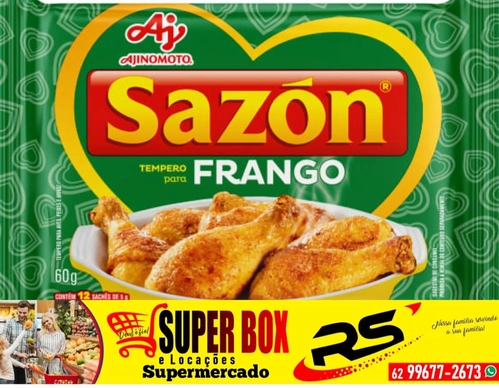 Sazón Tempero Para Frango 60g