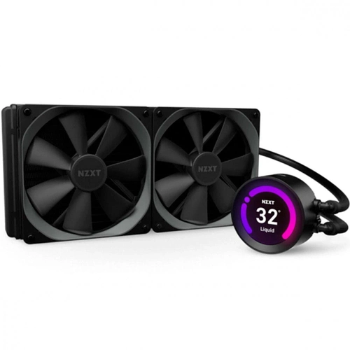 Water Cooler NZXT Kraken Z63 280mm Com Display LCD Na Bomba - RL-KRZ63-01