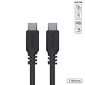 Cabo Pcyes Usb-C Tipo-C para Usb-C Tipo-C 2M Preto - PUCP-02