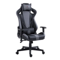 Cadeira Gamer Level, Preto/Cinza -  LVC02BNZ