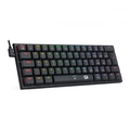 Teclado Mecânico Gamer Redragon Anivia RGB Switch Blue Preto - K614-RGB (PT-BLUE)