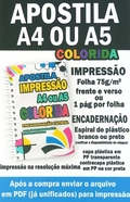 Impressão Apostila A4 Color 100 páginas