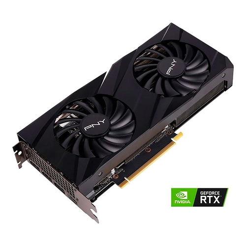 Placa de Vídeo PNY NVIDIA GeForce RTX 4060 Verto Dual Fan, 8GB, GDDR6, DLSS, Ray Tracing - VCG40608DFXPB1