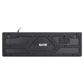 Teclado Usb Multimidia Slim Chocolate Teclas Redondas Led Branco 1.8m - Tc200