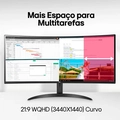 Monitor Lg 34 100hz 5ms Ultrawide Curvo - 34wr50qc-b.awzm