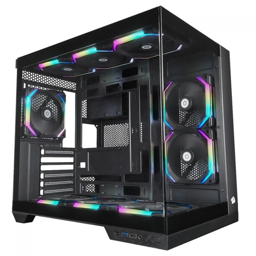 Gabinete Gamer Redragon Wideload Pro Preto - Ca-604b-pro