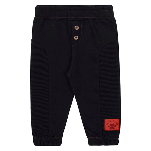 Calça Moletom Felpado e Gorgurão Preto Tileesul - Masculina