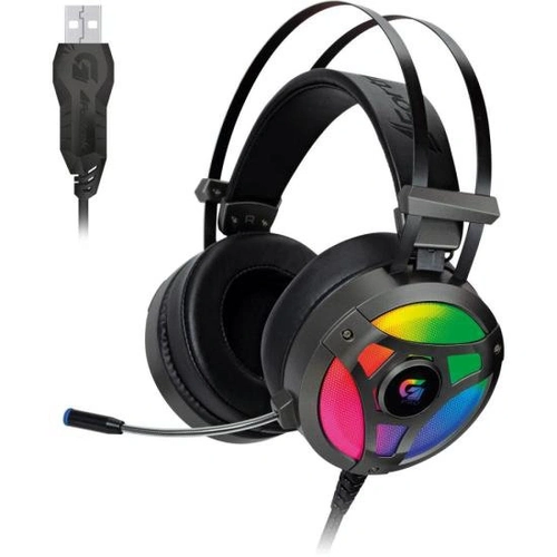 Headset Gamer Fortrek 7.1 RGB G Pro H1+ Cinza - 65905
