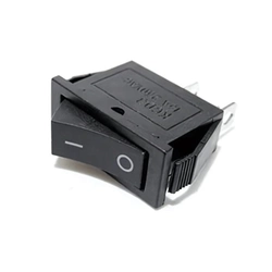 Chave Gangorra Retangular Nwt Kcd3-101 2 Terminais 15a/250vac 20a/125vac Preta