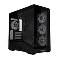 GABINETE LIAN LI V100R MINI PRETO C/4FAN - OE809RX