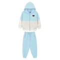 Conjunto Jaqueta Recortes e Calça Moletom Lik Kids - Masculino