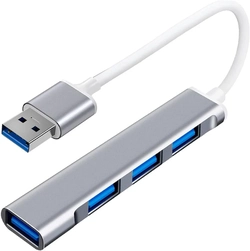 HUB USB 4 PORTAS USB 3.0 5 GBPS SUPER RAPIDO