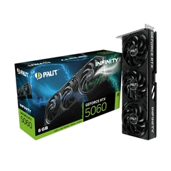 Placa de Video Palit Geforce Rtx 5060 8gb 128bits Gddr7 Infinity 3 Ne75060019p1-gb2063s