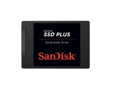 SSD SanDisk Plus, 240GB, SATA III, 2.5, Leitura: 530MB/s, Gravação: 440MB/s, Preto - SDSSDA-240G-G26 SanDisk (507)   SS