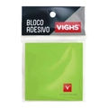 Bloco Adesivo 76x76mm Verde VIGHS