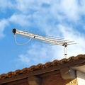 Antena Externa Log Para Tv Aquario Lu-40 40 Elementos